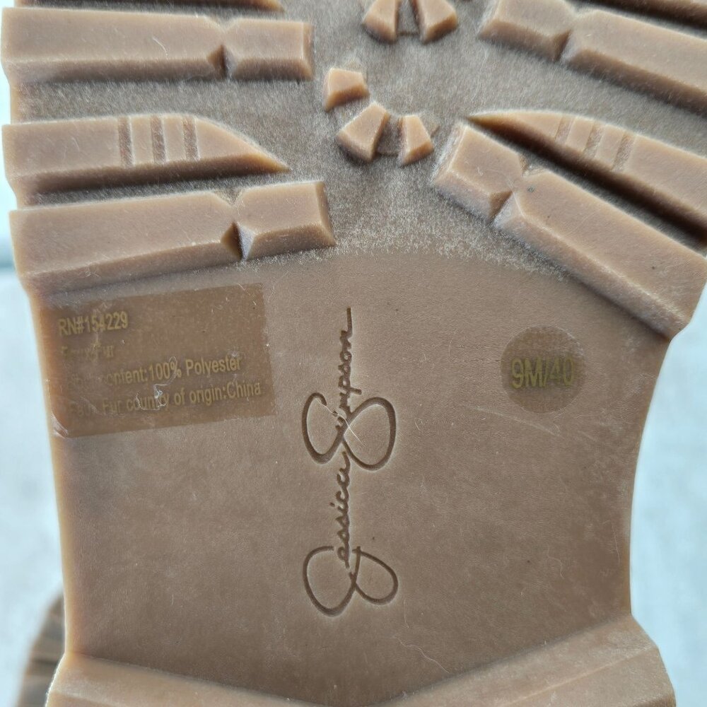 Jessica Simpson Brown and Tan Mules - Picture 10 of 12
